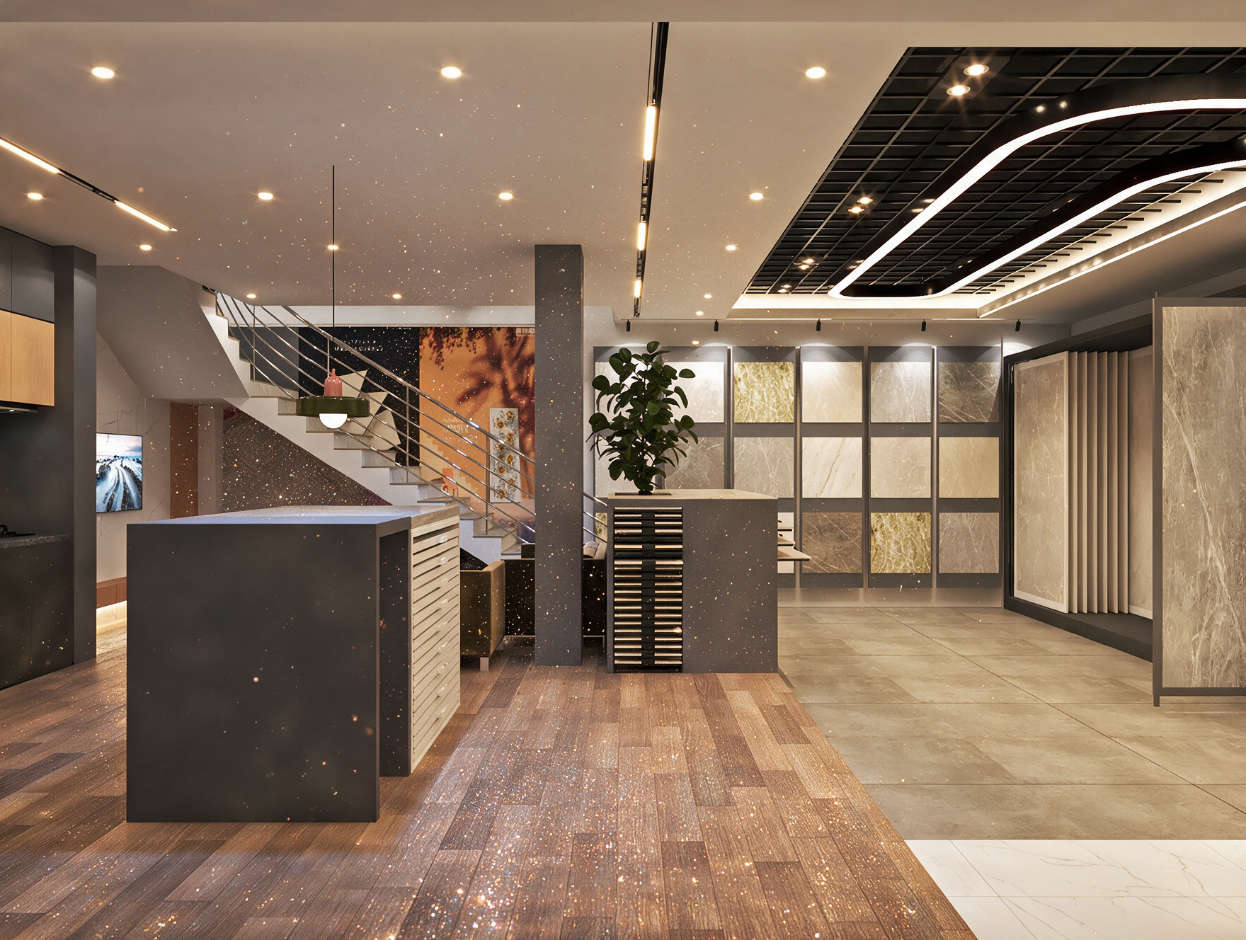 Retail and Showroom Interior